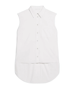 Helmut Lang Sleeveless Apex Tail Shirt