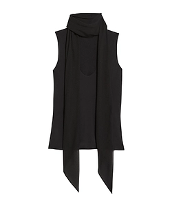 Helmut Lang Sleeveless Scarf Top