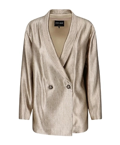 Long-Sleeved Suit Jacket
