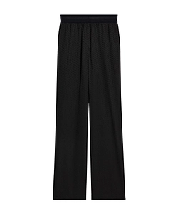 Helmut Lang Logo-Jacquard Straight-Leg Trousers