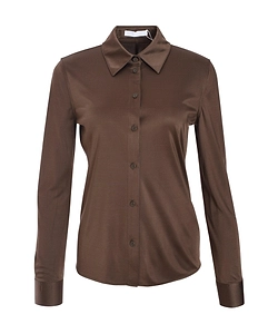 Lapel Long-Sleeved Shirt