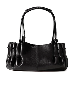Hereu Arta Ruched Shoulder Bag