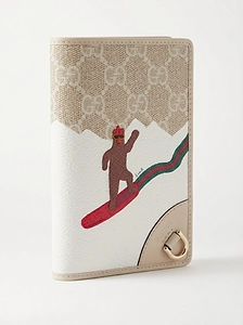 Gucci Printed Gg Passport Case