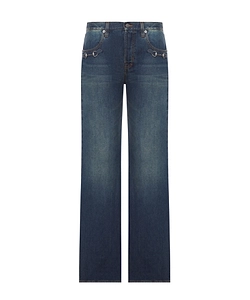Gucci Horsebit Straight-Leg Jeans