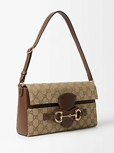 Horsebit Ristretto Medium Shoulder Bag