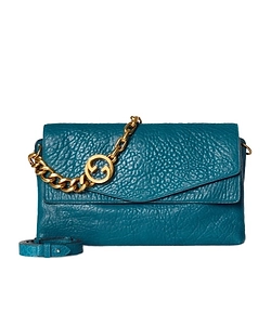 Large Shoulder Bag With Chain