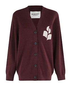 Isabel Marant ÉToile V-Neck Button-Up Cardigan