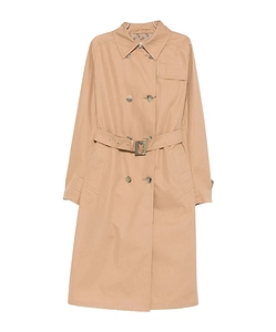 Long-Sleeved Trench Coat
