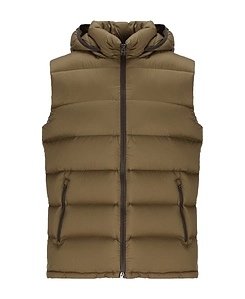 Quilted Hooded Gilet