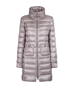 Quitled Zipped Coat