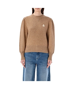 Isabel Marant ÉToile Kelaya Logo-Embroidered Crewneck Jumper