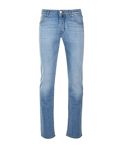 Jacob Cohen Logo-Patch Straight-Leg Jeans