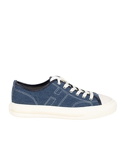 Contrast-Stitching Sneakers