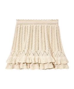 Isabel Marant ÉToile Nelle Ruffled Knitted Skirt