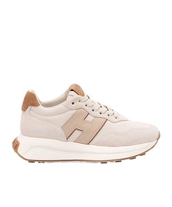 H-Logo Panelled Sneakers