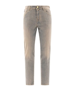 Jacob Cohen Straight-Leg Logo Patch Jeans