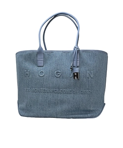 Address Embossed Shopping Tote Bag