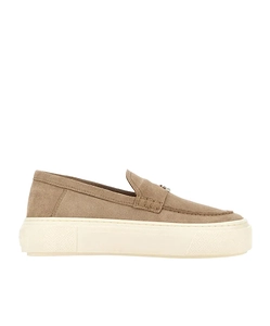 Hogan Crosswind Charm Platform Flat Shoes