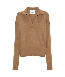 Lapel Long-Sleeved Sweater