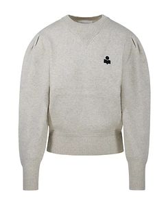 Isabel Marant ÉToile Kelaya Logo-Embroidered Crewneck Jumper