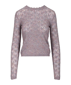 Isabel Marant ÉToile Obeline Lace Knitted Jumper
