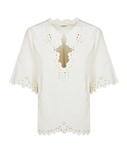 Isabel Marant Shana Broderie Tunic Top