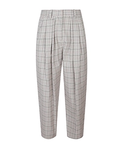 Plaid Casual Pants