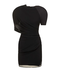 Hollowed-Out Detail Dress