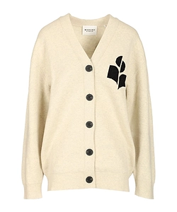 Isabel Marant ÉToile V-Neck Button-Up Cardigan