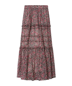 Isabel Marant ÉToile Volomia Floral Printed Midi Skirt