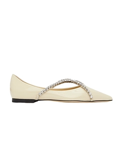 Jimmy Choo Genevi Pointed Toe Ballerina Shoes