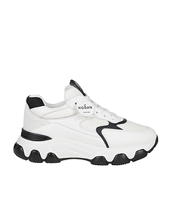 Hogan Logo Detailed Lace-Up Sneakers