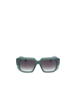 Geometric Frame Sunglasses