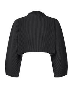 Homme Plissé Issey Miyake Pleated Cropped T-Shirt