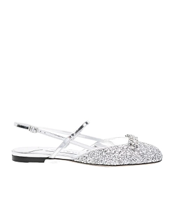 Round-Toe Flat Sandals