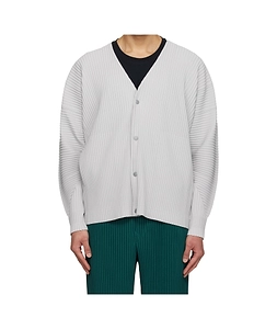 Homme Plissé Issey Miyake V-Neck Cardigan