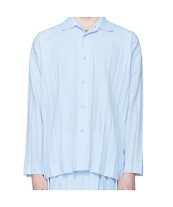 Issey Miyake Textured Panel Shirt