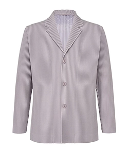 Pleated Suit Jacket