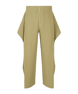 Pleated Layered Trousers