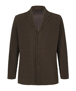Pleated Suit Jacket
