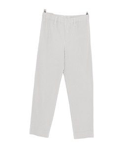 Homme Plissé Issey Miyake Pleated Straight Leg Trousers
