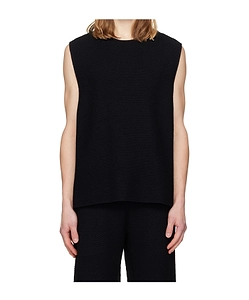 Sleeveless Vest-Style Knitwear