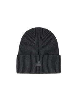 Isabel Marant Logo Embroidered Knit Beanie