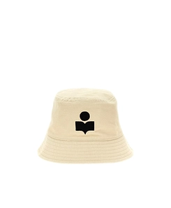Isabel Marant Logo Embroidered Narrow Brim Bucket Hat