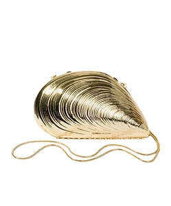 Bridget Shell-Shapped Clutch