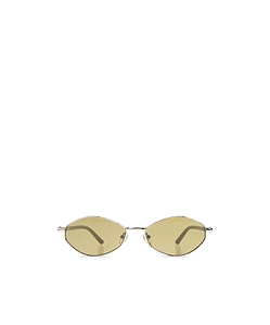 Oval-Frame Sunglasses