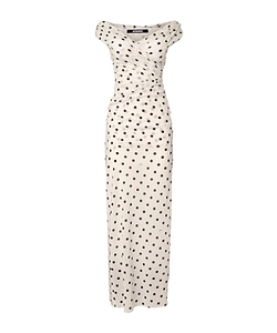 Rita Polka Dot Long Dress