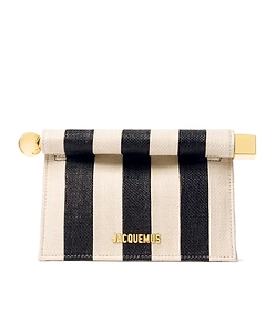 Jacquemus La Petite Pochette Rond Carré Clutch Bag