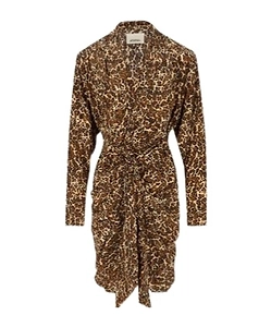 Isabel Marant Patterned Long-Sleeved Dress