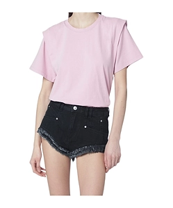 Isabel Marant Zelitos Shoulder Pad T-Shirts